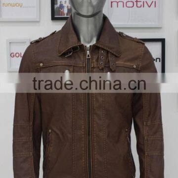 ALIKE pu leather jacket for men jacket wholesale