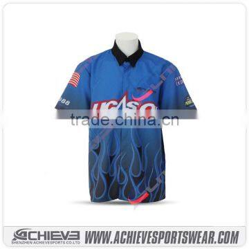 Sublimated motocross jersey with custom design factory price