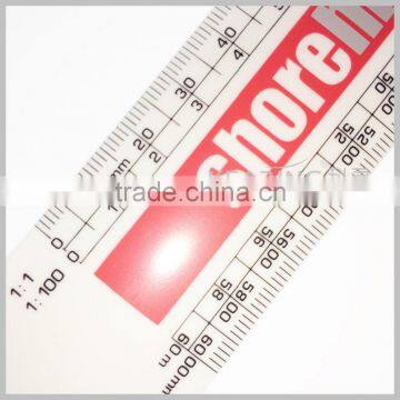 Kearing Help You for the Luxury ABS Plastic Enginner Flat Oval Scale Rulers 30cm With Different Proportions photo-4