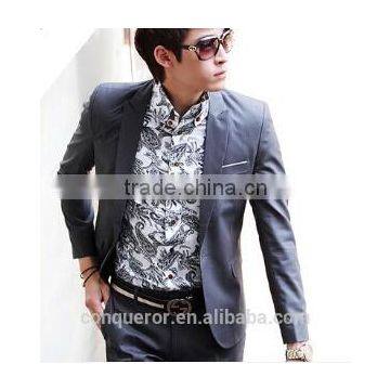 Formal Official Men Slim Fit Suit BSPS0258 photo-3