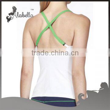 Quick Dry Women Gym Wear Tank Top Fitness Ladies Singlets photo-2