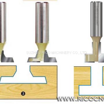 T Slatwall Cutting Tool CNC Router Cutter Bits for Slat Wall T Slot Cutting