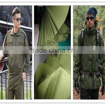 Wholesale army cotton canvas fabric in china textile factory