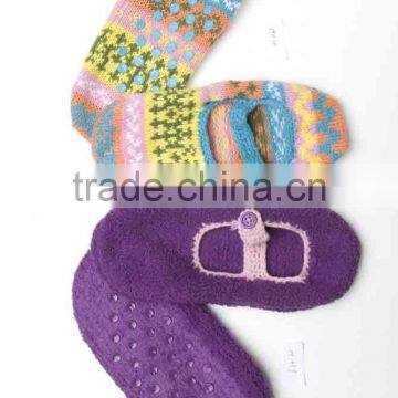 Adult Anti Slip Sock With Acrylic photo-2