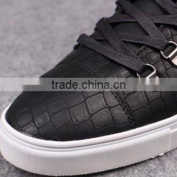 Liquidation Closeouts Men High Top pu Board Shoes With Low Price photo-5