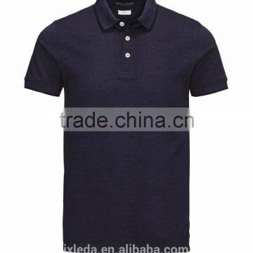 100% Cotton Men Polo Shirt Custom, Plain Polo T-shirt Cheap Wholesale photo-5