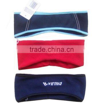 Double Layer Stock Polar Fleece Sports Fleece Headband photo-6