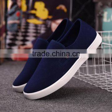 Fashion Design Latest New Model Slip-on Canvas Men Shoes