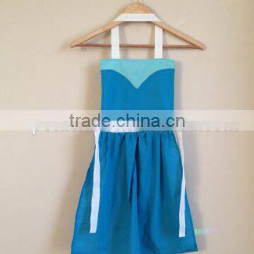 Wholsale Price Kids Cute Apron Pattern Baby Girls Cooking Apron photo-2