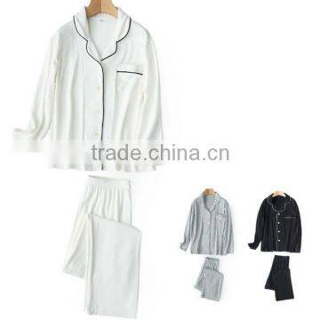 custom made hot casual men high quality modal sleepwear pajamas