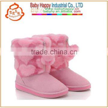 Warm Fancy Girls Kids Winter Boots Fashion 2012