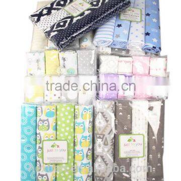 OEM Factory or Stocked Designs 102*76cm Baby Receiving Blanket, Flannel Blanket, 100% Cotton Baby Blanket photo-2