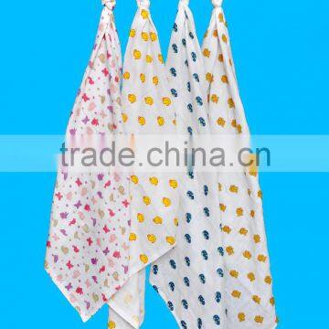 100% Cotton Double Weave Gauze Muslin Baby Diapers (Bleached, Unbleached, Dyed & Printed) photo-5