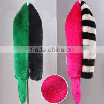 New Design Fashion Fake Fur Scarf/ Warm Women Warm Fake Fur Scarf/Fake Fur Shawl