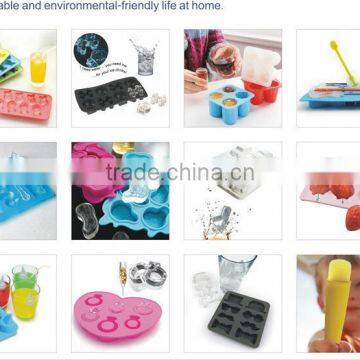 Silicone Ice Cube Trays Silicone Shot Mold Glass Ice Tray Bpa Free Silicone Ice Shot Ball Mould photo-3