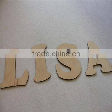 Wholesale Unfinished Wooden Alphabet Letter Educational Toys for Craft Gift and Decoration photo-3