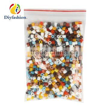 Diyfashion 5mm Hama Perler Fuse Beads the Fried Egg Set With Puzzle Iron Paper and Twezzer Hama Beads Toys for Kids 18030 photo-3