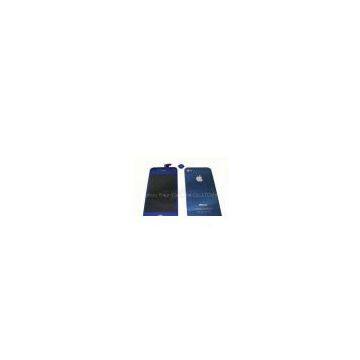 LCD Display Digitizer Assembly Replacement Kits Chrome Blue IPhone 4 OEM Parts