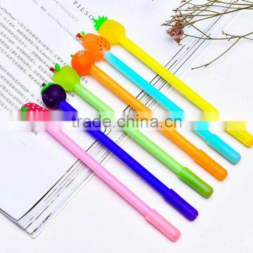 Gel Pen Friction Erasable Disappearing Ink Pen by Friction Cute Fruits Apple Strawberry photo-4
