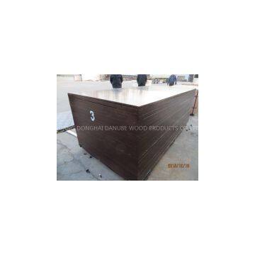 ДСП с пленочной облицовкой марки KINGPLEX, комбинированное сердцевина, фенольный клей WBP, импортированная коричневая пленка photo-2