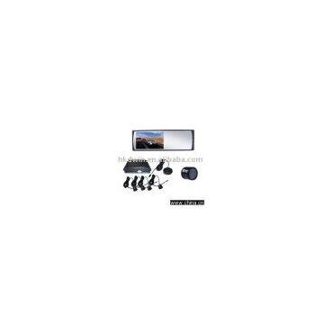 Rear view camera parking sensor system