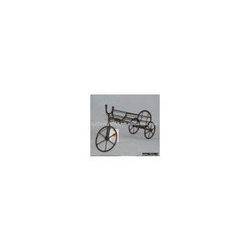 metal wine rack(display stand,wire shelf,metal handicraft)