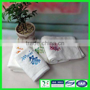 Soft 100% Cotton Embroidery Washcloth - Face Flannel Face Towel