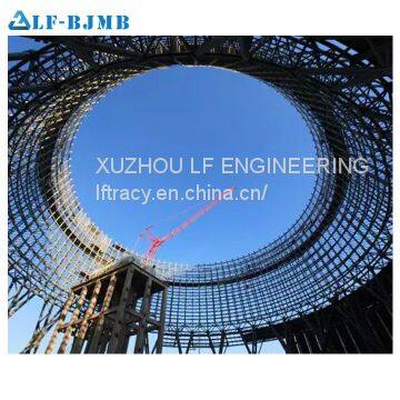 Full Assembly Space Frame Dome Shopping Mall Roof photo-4