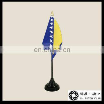 Bosnia Herzegovina Table Flag