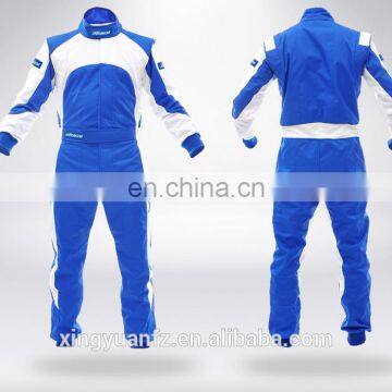 OEM top quality custom color/ size fireproof car racing suit