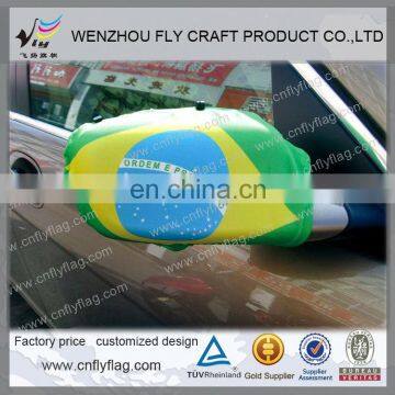 national flag car mirror flag