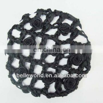hair accessaries rose hair doughnut