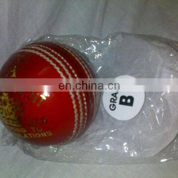 Medium Quality Leather Cricket Ball