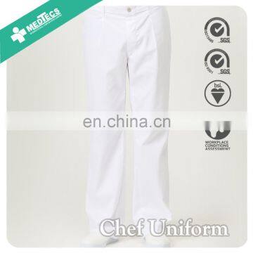 Men Latest Design Cotton Pants Cook Uniform Dress Shirts Men