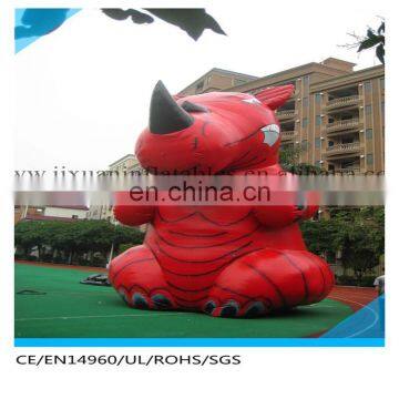 inflatable bull carton toy for advertisement