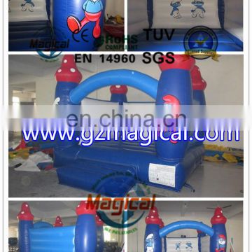 Newest fashion inflatable attractive kids adorable cartoon inflatable bouncer