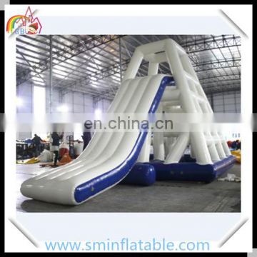 Commercial inflatable water slide, inflatable floating water park, floating water slide for water games