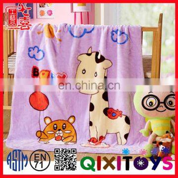 Popular design wholesale swaddle fleece baby blanket