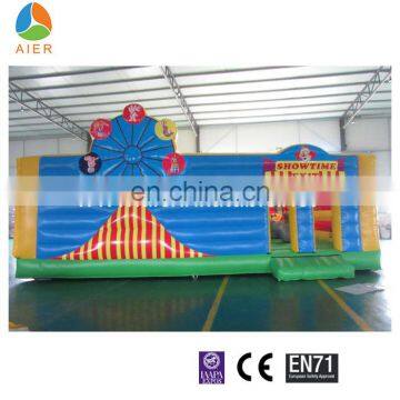 clown obstacle course equipment Inflatable obstacle combo course for playground