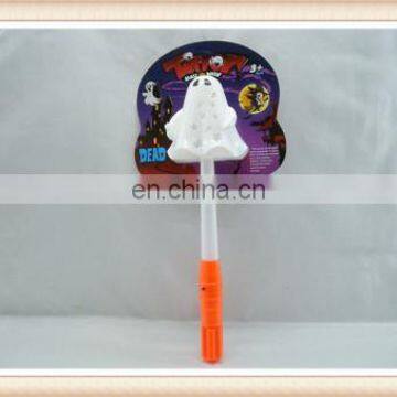 Plastic halloween ghost devil toy flashing stick