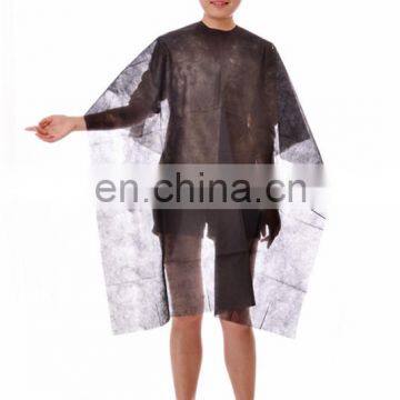 Disposable barber cape customized barber cape for hair salon