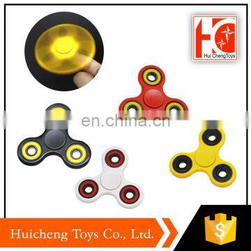 2017 most popular spinner toy triangle finger fidget for adults