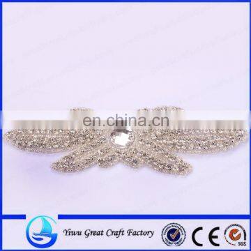 Exquisite Handmade Crystal Rhinestone Pearl Beading Wedding Gown Accessories Czech Stones Belts a Formal Wedding