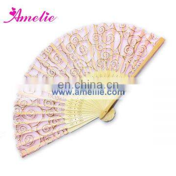 AF1419 High quality bamboo silk fan