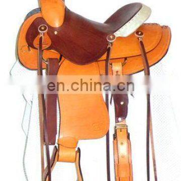 trail saddle - Trail saddle in brown color