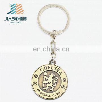 Cheap Metal Fans Souvenir Keychain Europe and the United Football Club LOGO Keychain Basketball Souvenir Gifts photo-5