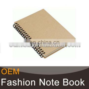 Cheap paper cover spiral note books