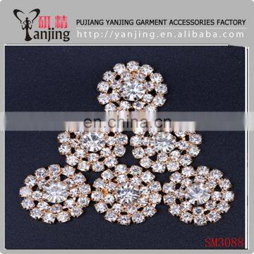 Wholesale rhinestone large button