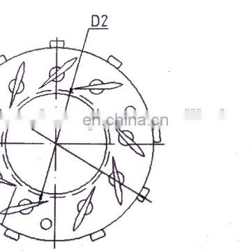 GT1749VA Turbo Nozzle Ring 724930-0006 / 724930-6 / 724930 forAUDI/VW A3 TDI - 4 cyl. - 2.0L DI D