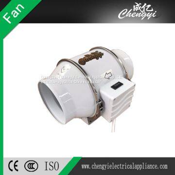 220V Plastic in Line Duct Pipe Ventilating Ventilation Exhaust Fan photo-3